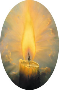 Advent allegóriája – hogy Isten Fénye, az ember fényévé váljék...