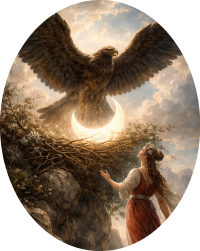 TURUL "SZÁRNYAI ALATT”... – Turul fészkében születő Újhold  (2026. január 18.)